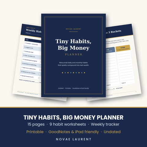 Tiny Habits, Big Money Planner