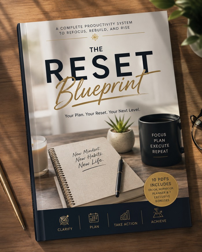 The Reset Blueprint complete productivity and self-improvement system